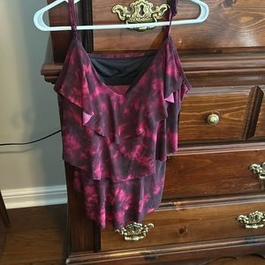 Ladies adjustable swim suit top